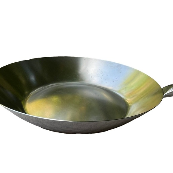 Vintage Large Revere Ware 12.5” Skillet Institutional /Patio Frying Pan Pre 1958 - Picture 4 of 16